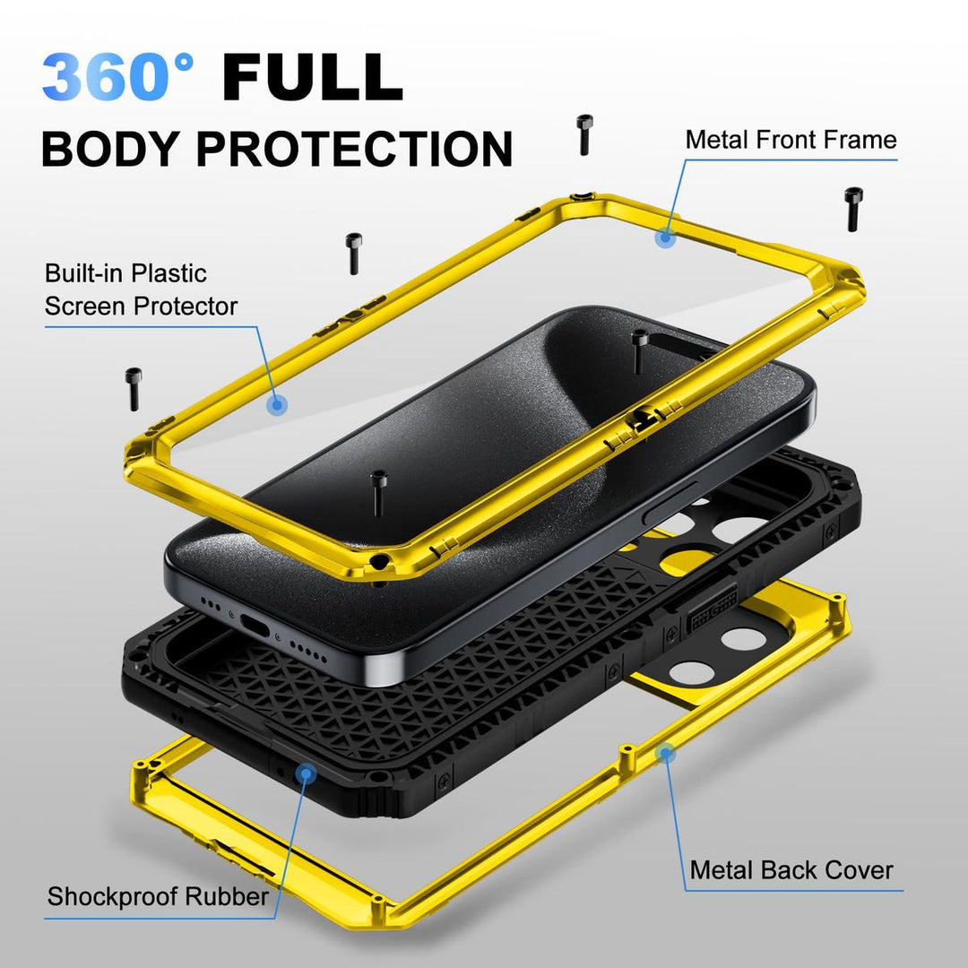 Beasyjoy iPhone 15 Plus Waterproof Case - DOKUTRONIX