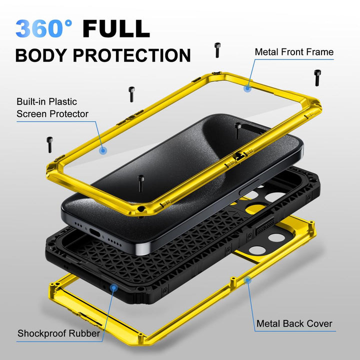 Beasyjoy iPhone 15 Plus Waterproof Case - DOKUTRONIX