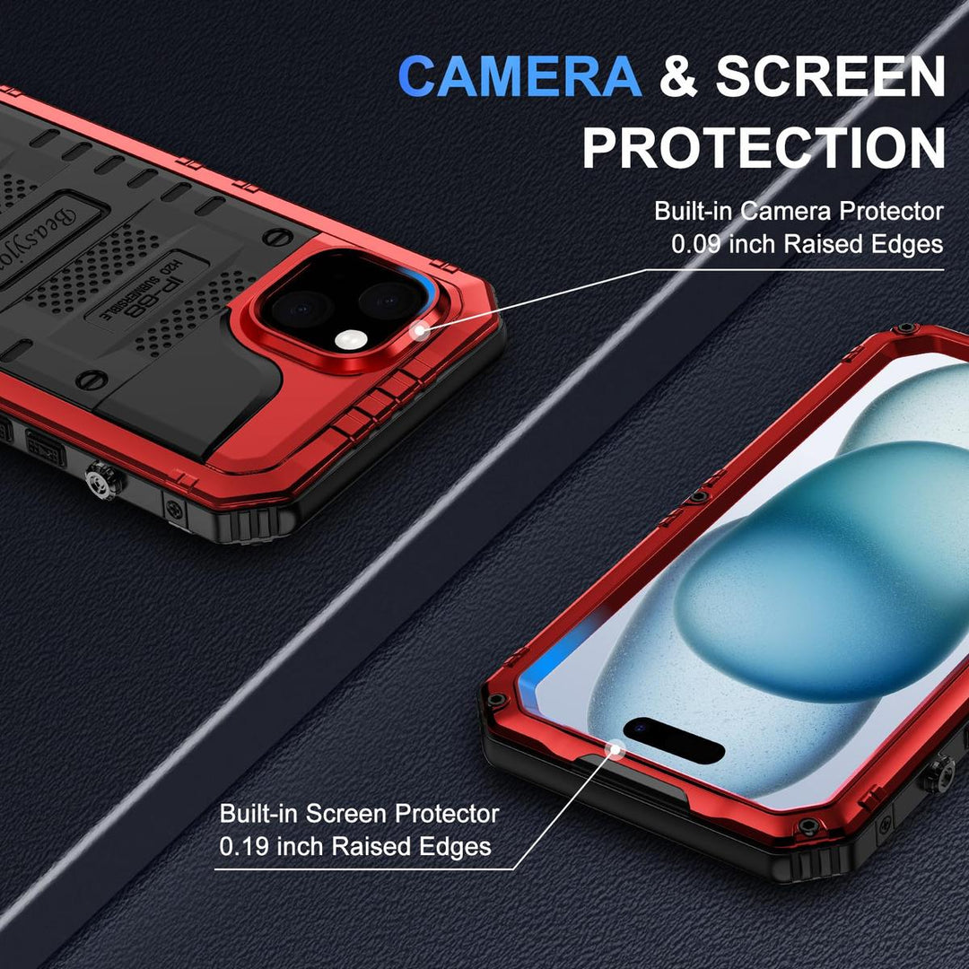Beasyjoy iPhone 15 Plus Waterproof Case - DOKUTRONIX