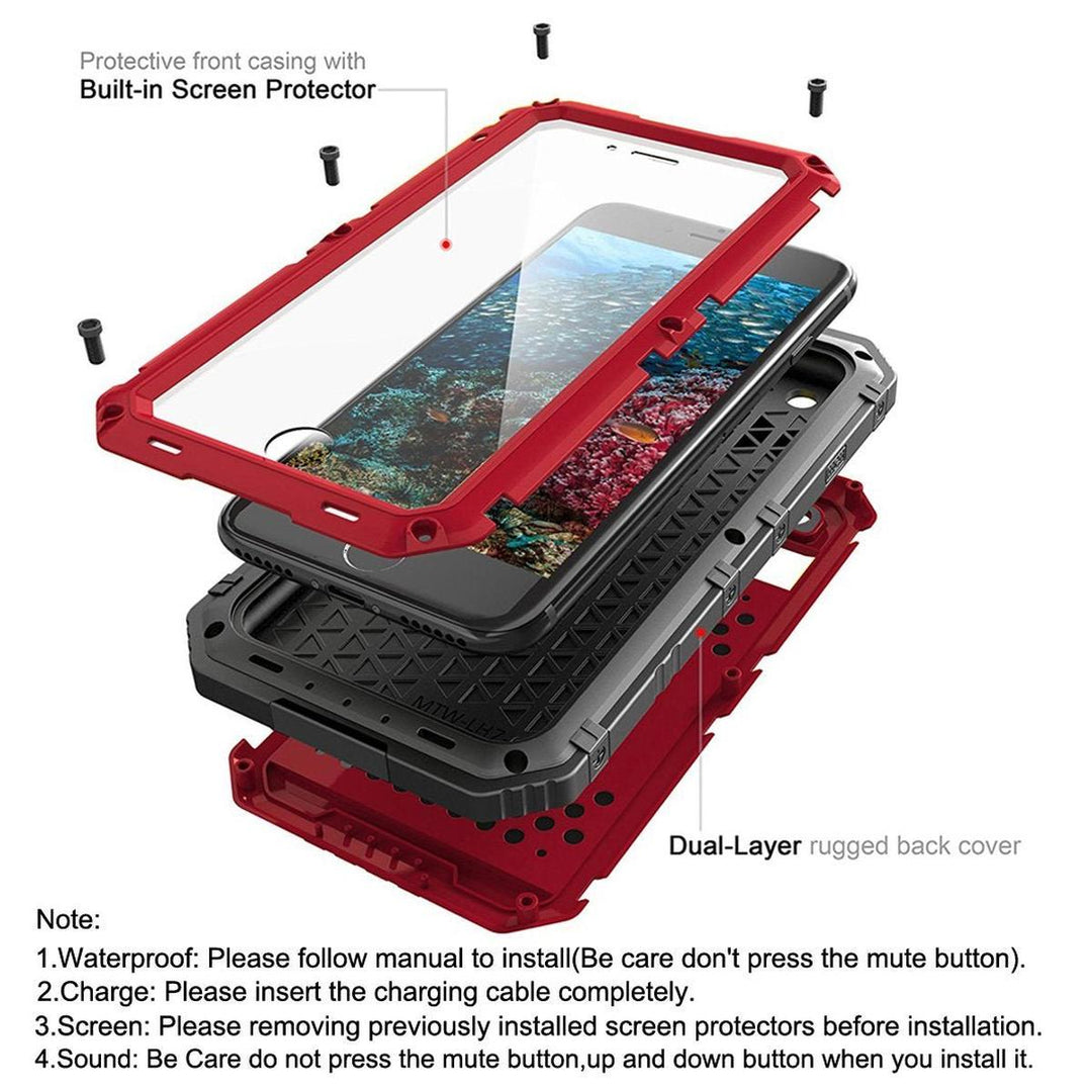 Beasyjoy iPhone 15 Plus Waterproof Case - DOKUTRONIX