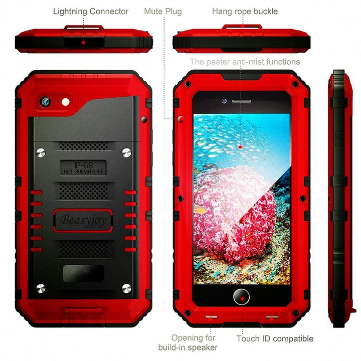 Beasyjoy iPhone 15 Plus Waterproof Case - DOKUTRONIX