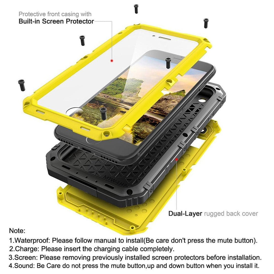 Beasyjoy iPhone 15 Plus Waterproof Case - DOKUTRONIX