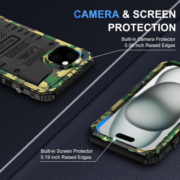 Beasyjoy iPhone 15 Plus Waterproof Case - DOKUTRONIX