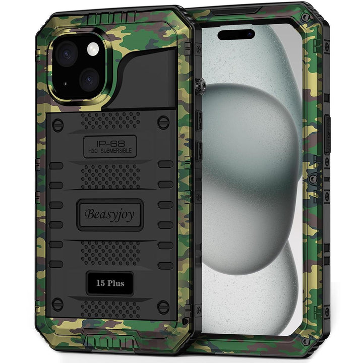 Beasyjoy iPhone 15 Plus Waterproof Case - DOKUTRONIX