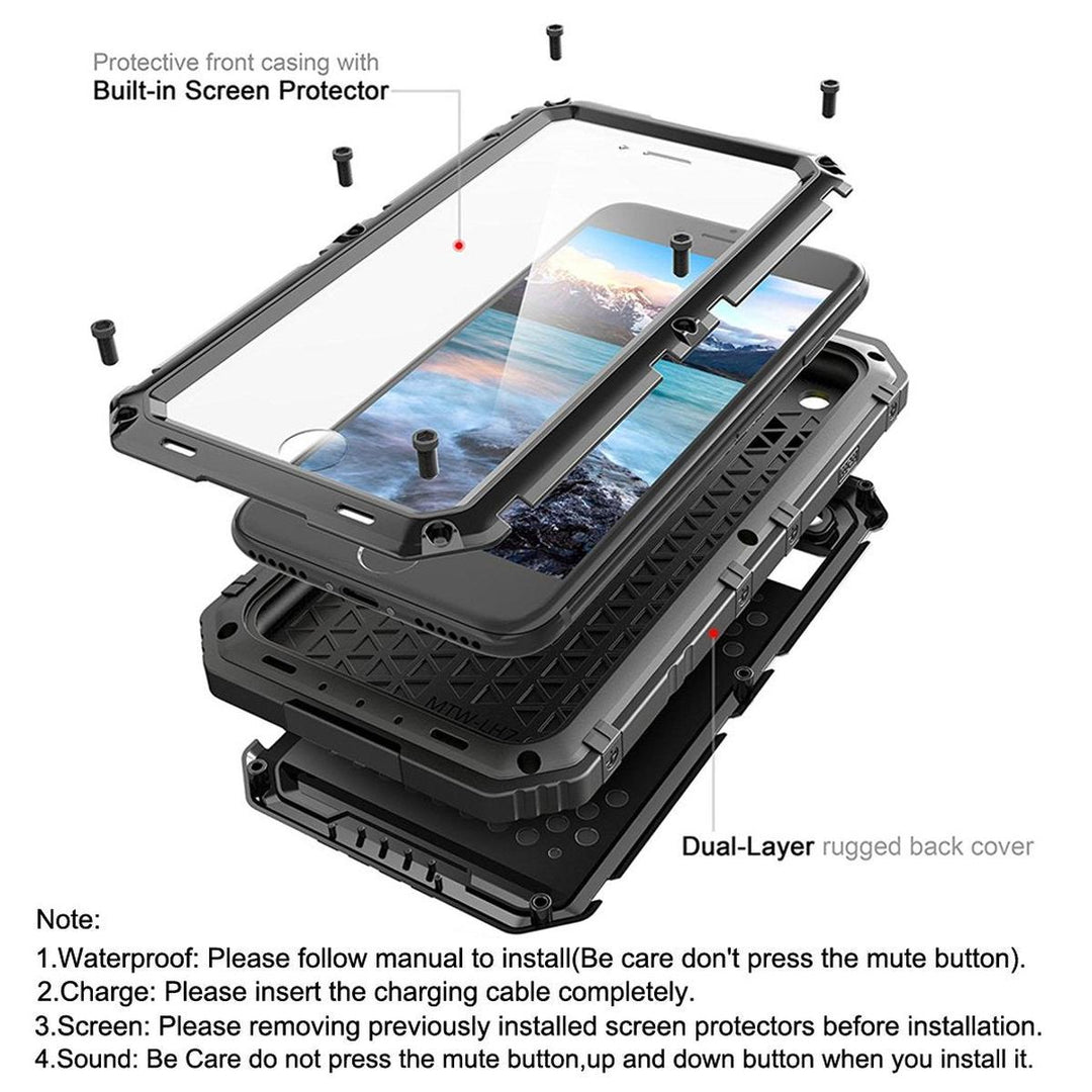 Beasyjoy iPhone 15 Plus Waterproof Case - DOKUTRONIX