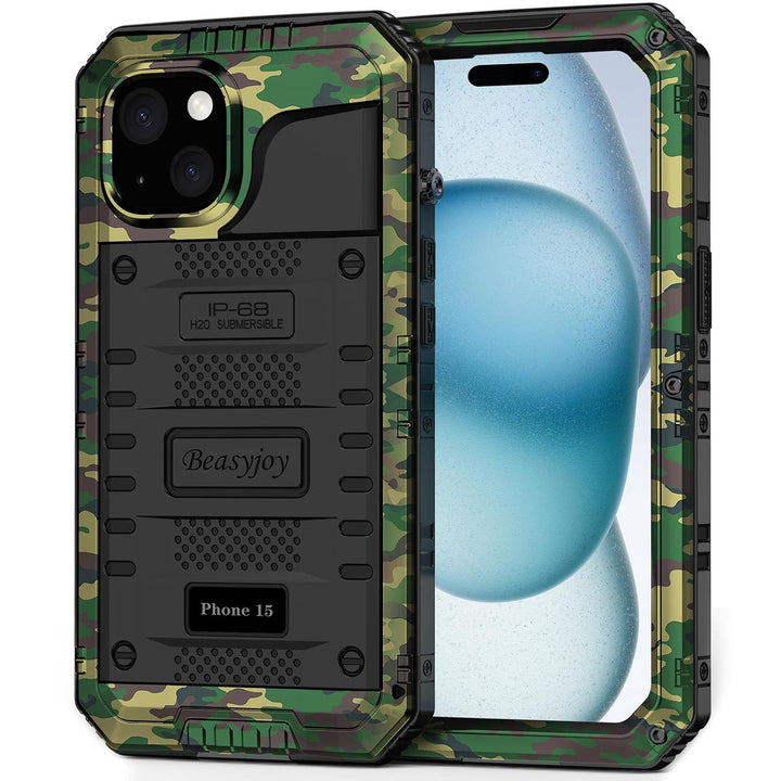 Beasyjoy iPhone 15 Plus Waterproof Case - DOKUTRONIX