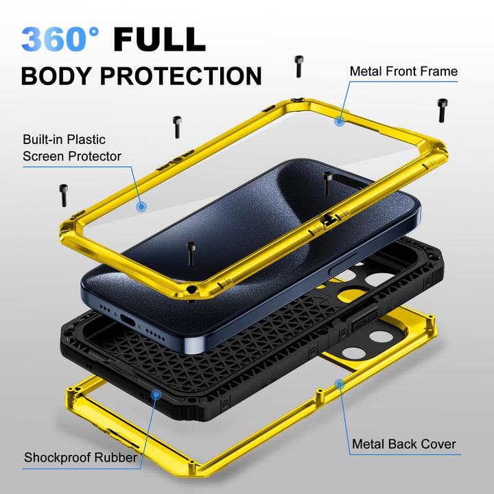 Beasyjoy iPhone 15 Plus Waterproof Case - DOKUTRONIX