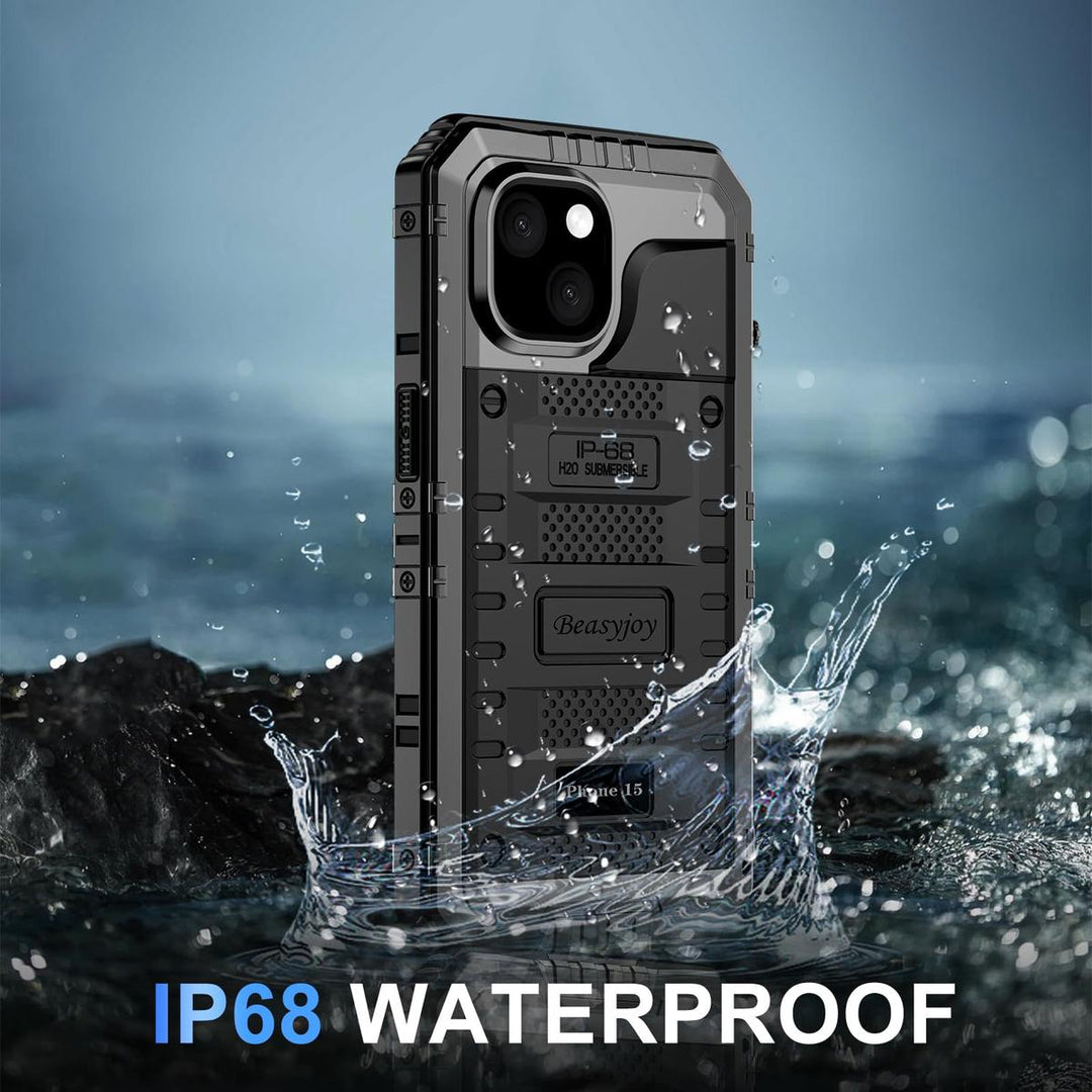 Beasyjoy iPhone 15 Plus Waterproof Case - DOKUTRONIX