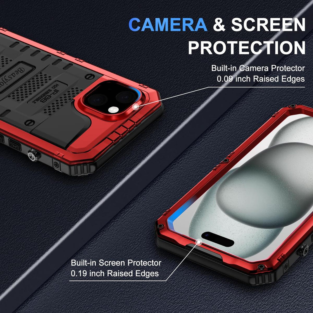Beasyjoy iPhone 15 Plus Waterproof Case - DOKUTRONIX