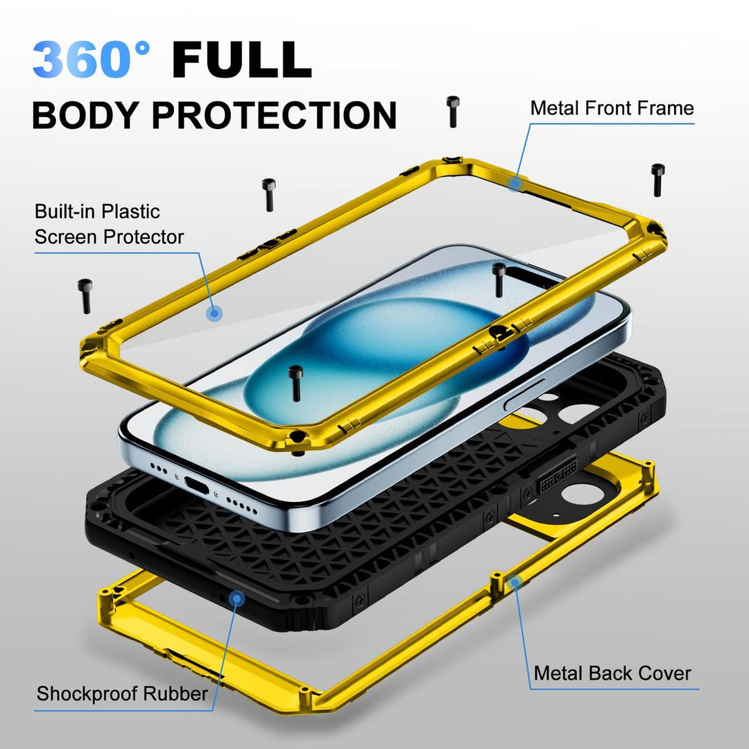 Beasyjoy iPhone 15 Plus Waterproof Case - DOKUTRONIX