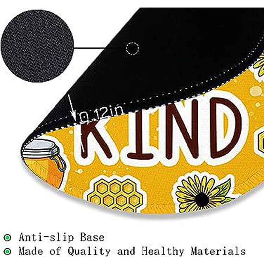 Bee Kind Harmony Mouse Pad - 8.6 Square - DOKUTRONIX