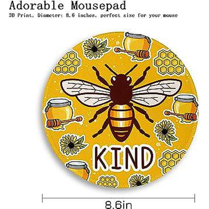 Bee Kind Harmony Mouse Pad - 8.6 Square - DOKUTRONIX