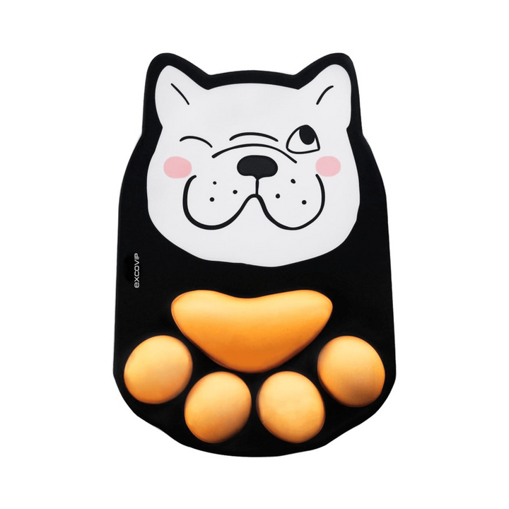 Black Dog Comfort Gaming Mouse Pad - DOKUTRONIX