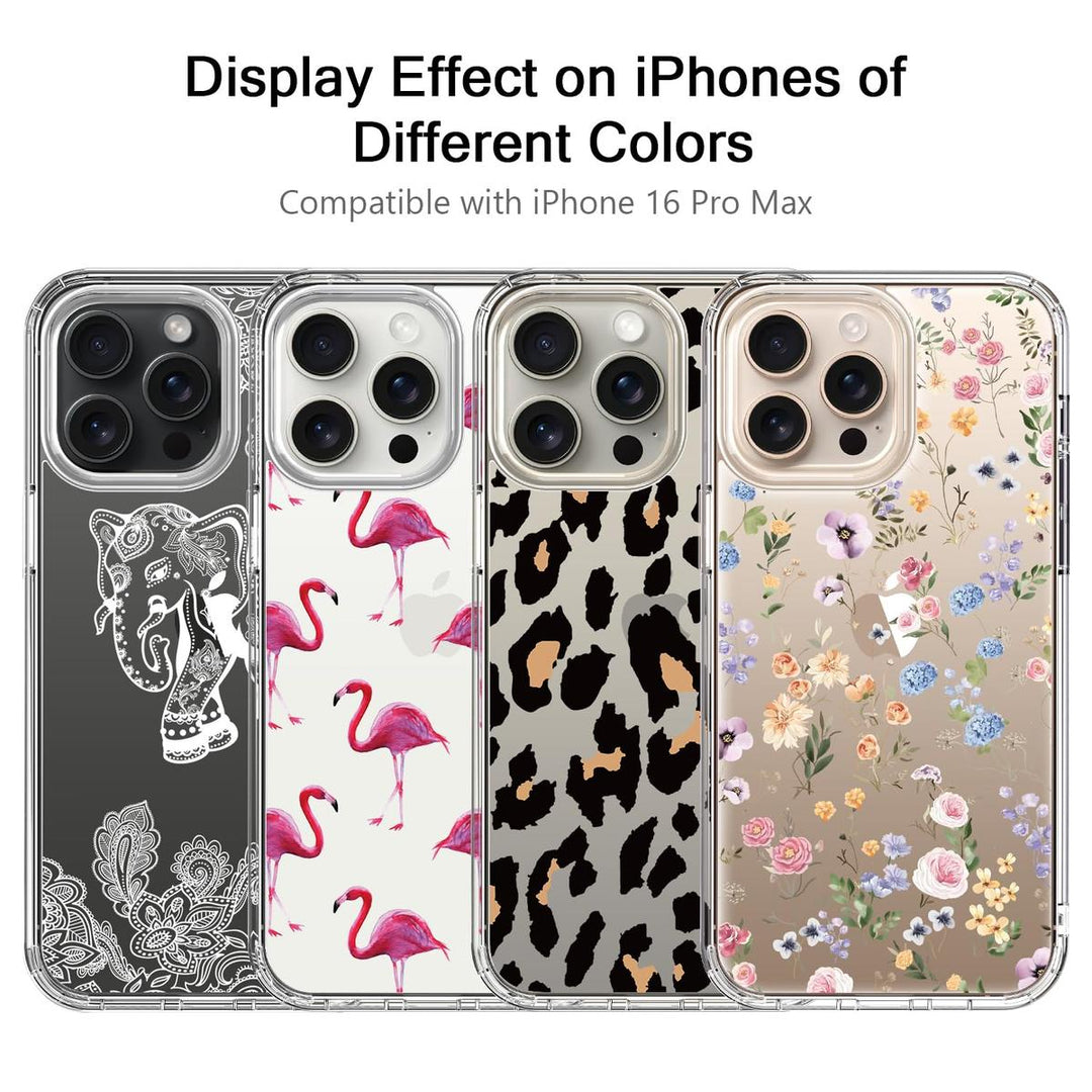 Blooming Clear Pro Max Case - DOKUTRONIX