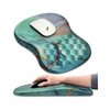 Blue Marble Ergo Mouse Pad with Cushion