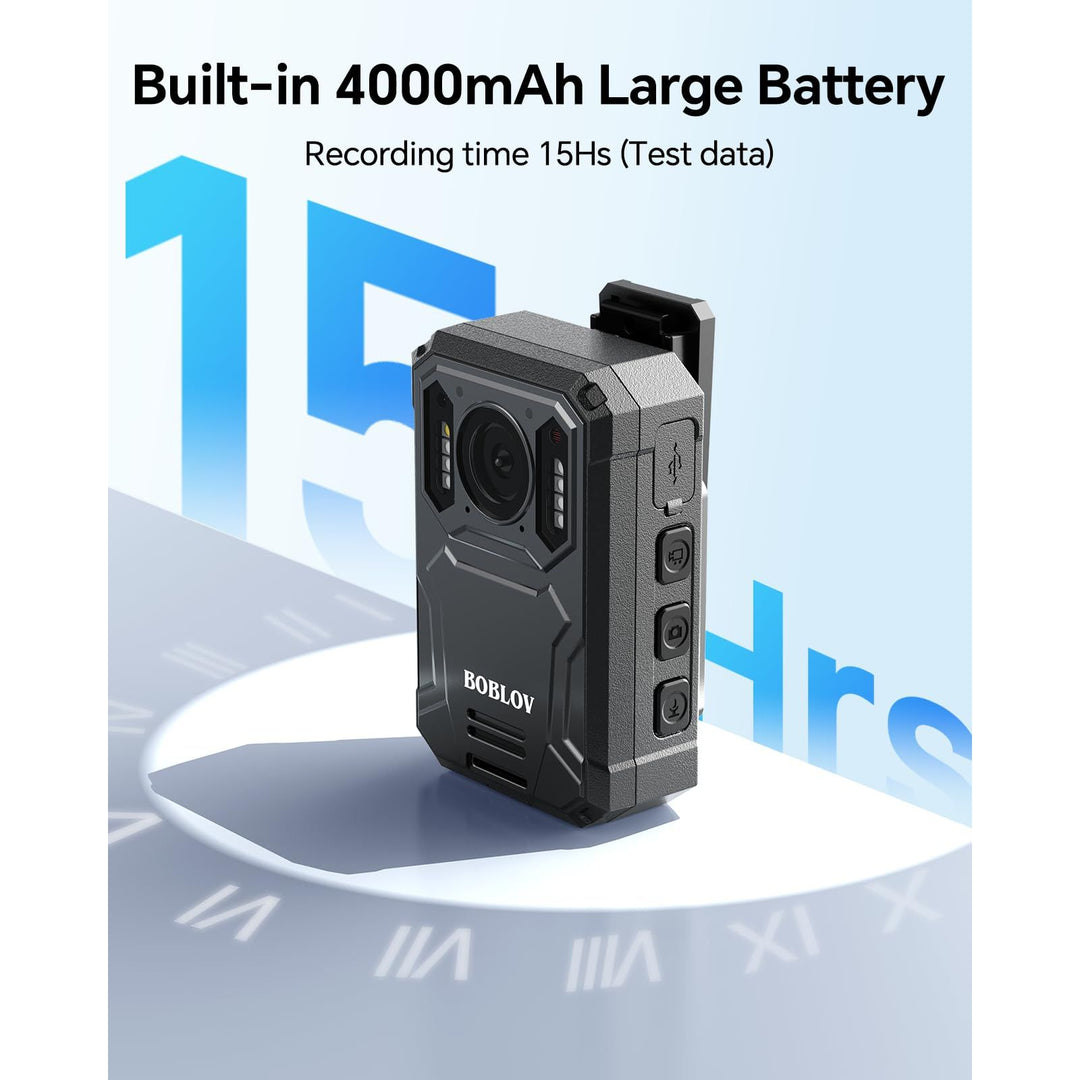 BOBLOV ProCam 2K: Night Vision, 128GB, Long Battery - DOKUTRONIX