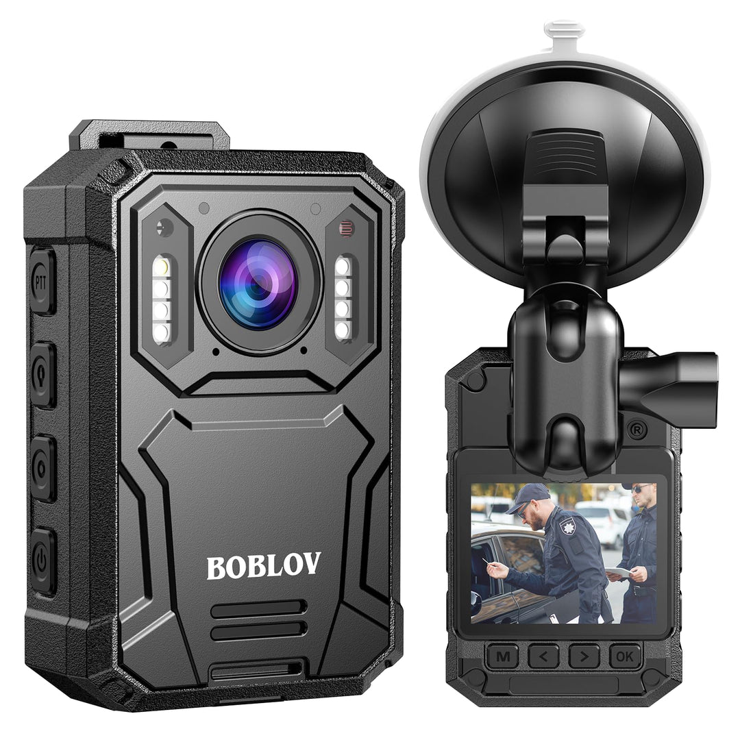BOBLOV ProCam 2K: Night Vision, 128GB, Long Battery - DOKUTRONIX
