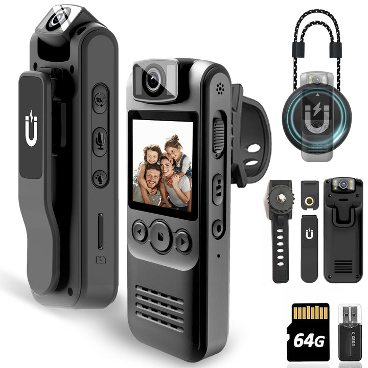 ProGuard 1080P HD Audio-Flashlight Body Cam - DOKUTRONIX