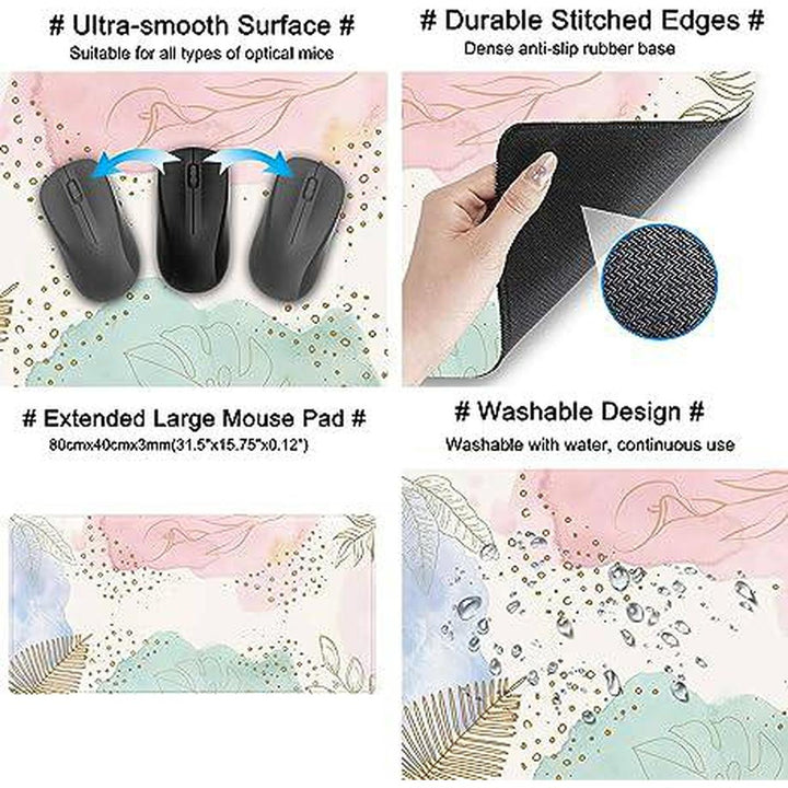 Pastel Dreams Boho Desk Mat - DOKUTRONIX