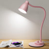 BOHON Pink LED Desk Lamp with USB & 3 Color Modes