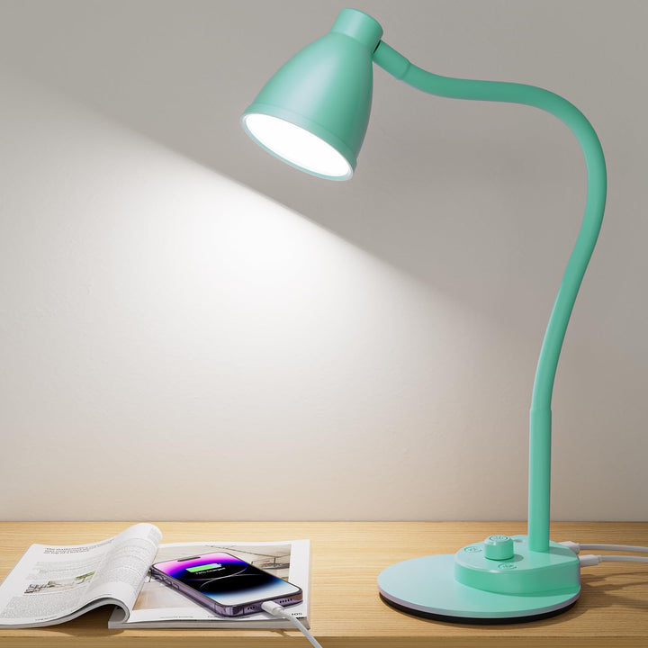 BOHON Flex Desk Lamp - Teal - DOKUTRONIX