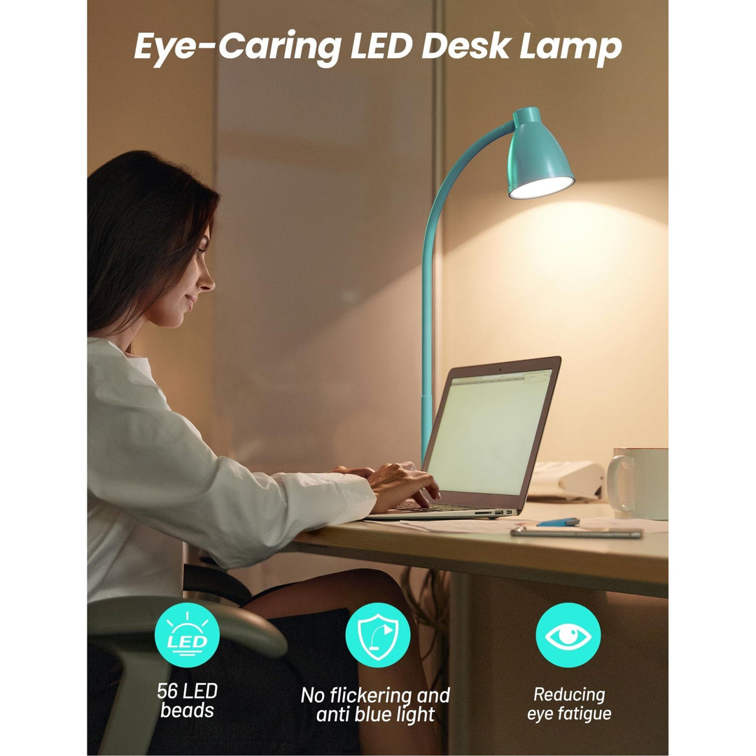 BOHON Flex Desk Lamp - Teal - DOKUTRONIX