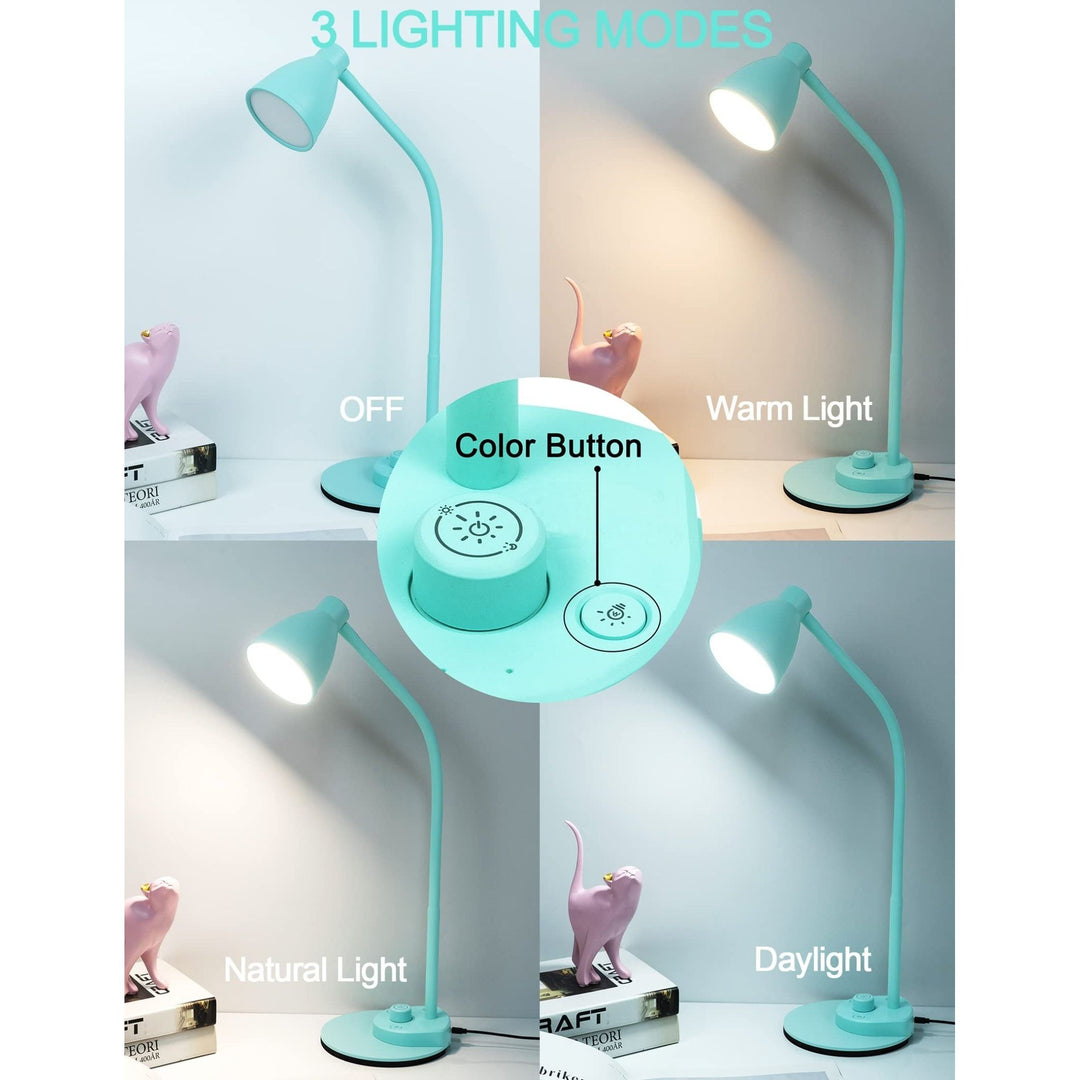 BOHON Flex Desk Lamp - Teal - DOKUTRONIX