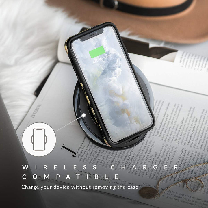 Turquoise Marble Hybrid Phone Case - DOKUTRONIX