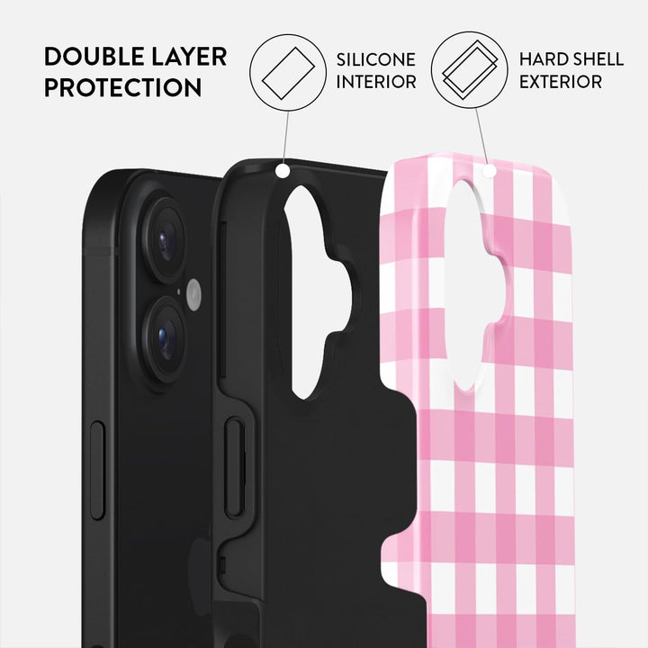 Turquoise Marble Hybrid Phone Case - DOKUTRONIX