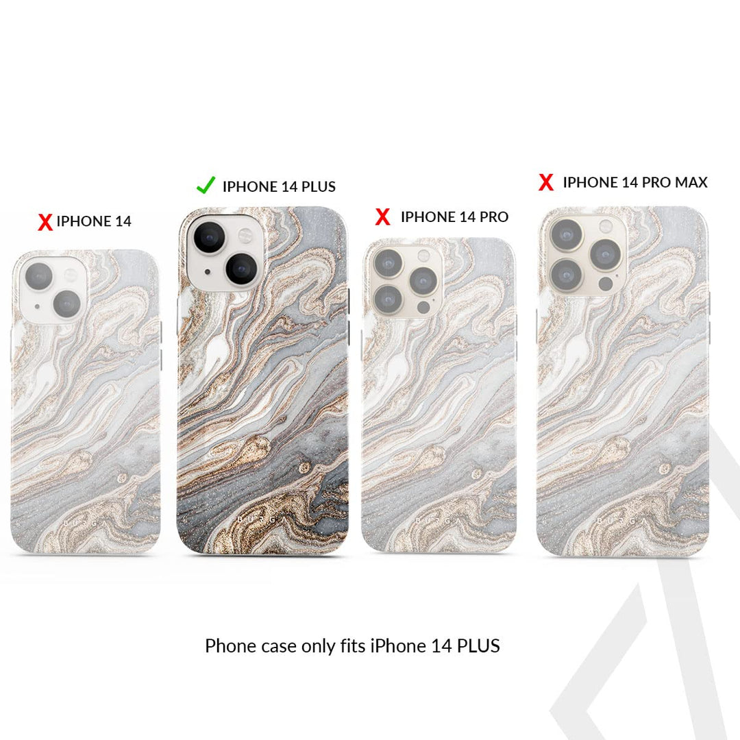 Turquoise Marble Hybrid Phone Case - DOKUTRONIX