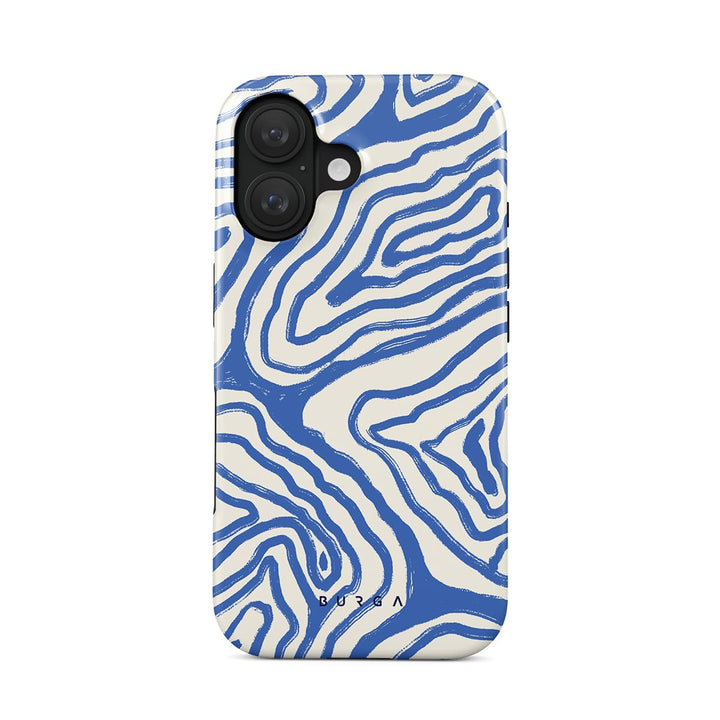 Turquoise Marble Hybrid Phone Case - DOKUTRONIX