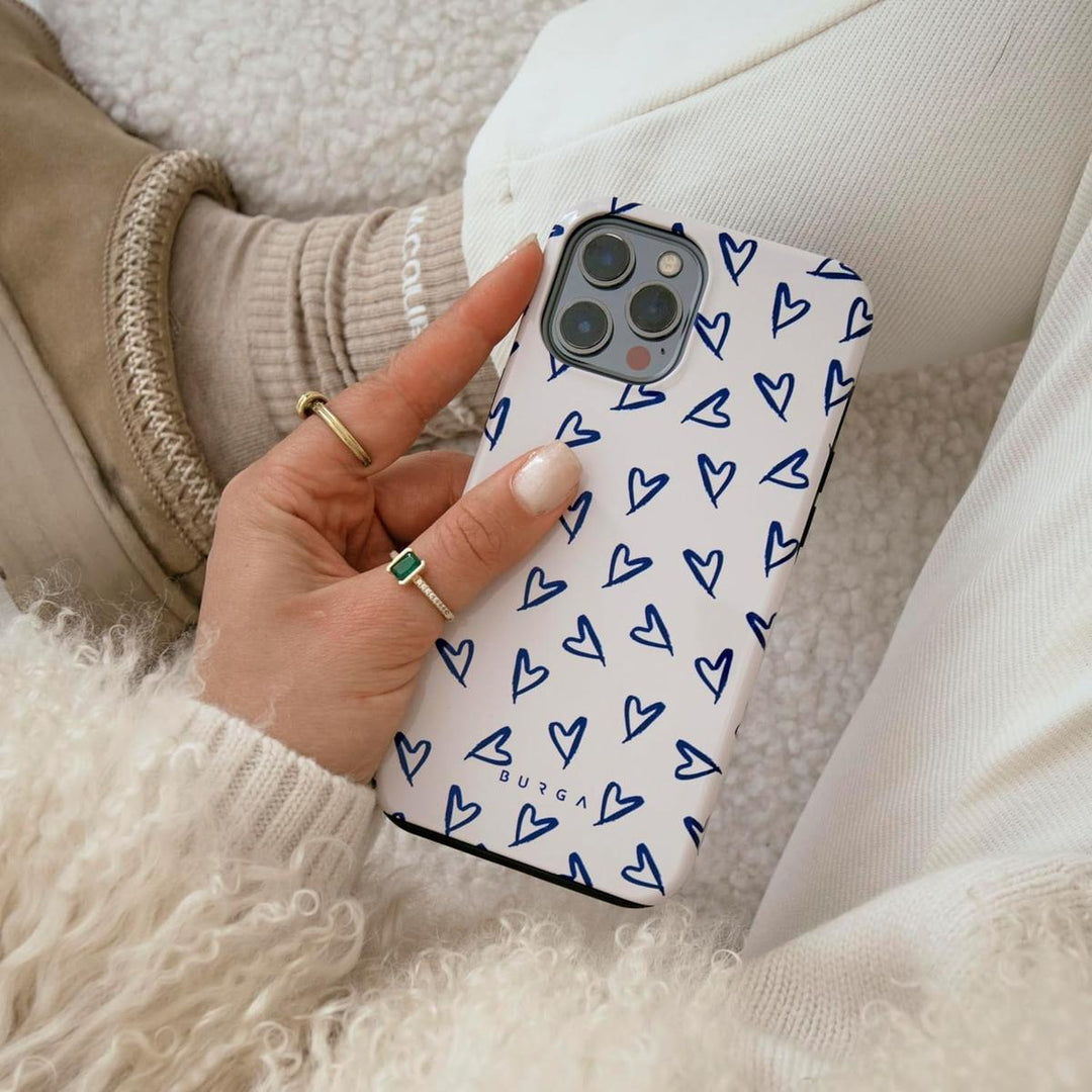 Turquoise Marble Hybrid Phone Case - DOKUTRONIX