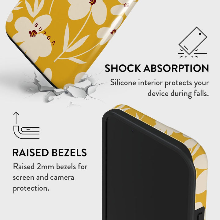 Turquoise Marble Hybrid Phone Case - DOKUTRONIX