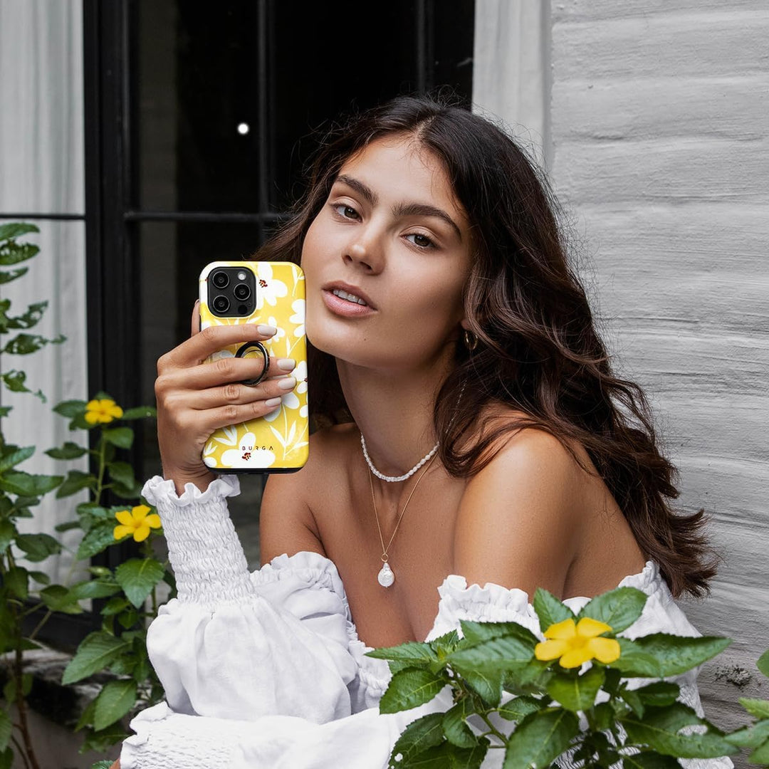 Turquoise Marble Hybrid Phone Case - DOKUTRONIX