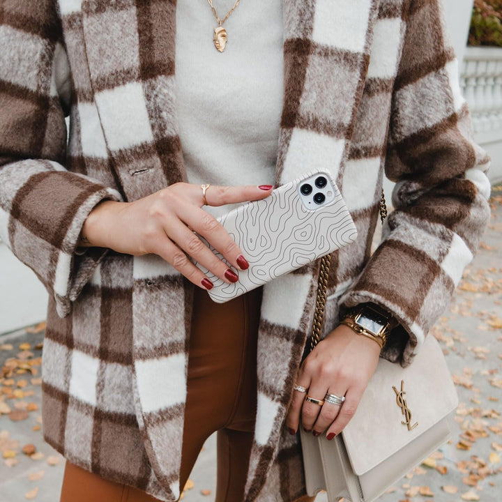 Turquoise Marble Hybrid Phone Case - DOKUTRONIX