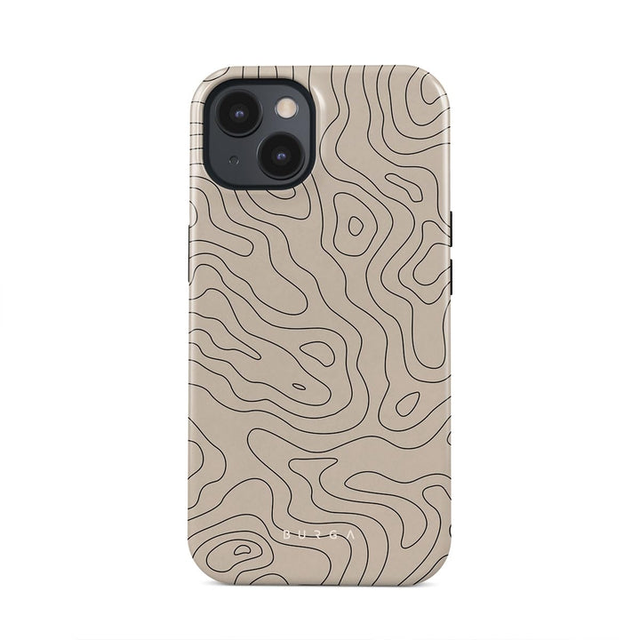 Turquoise Marble Hybrid Phone Case - DOKUTRONIX