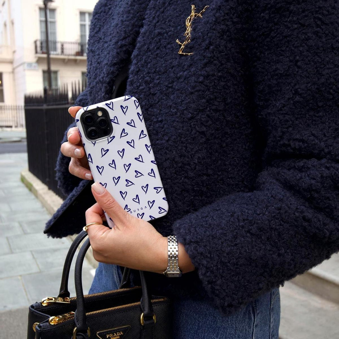 Turquoise Marble Hybrid Phone Case - DOKUTRONIX