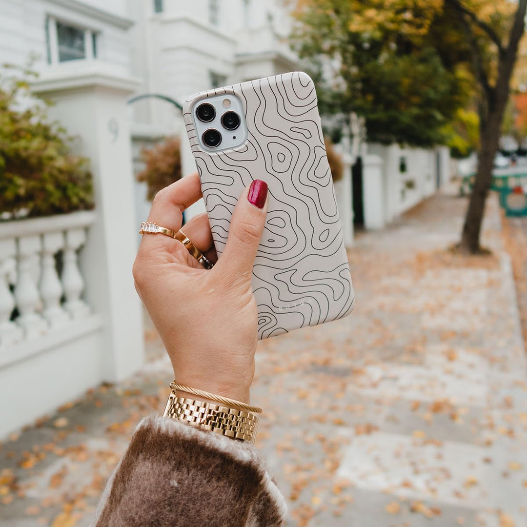 Turquoise Marble Hybrid Phone Case - DOKUTRONIX