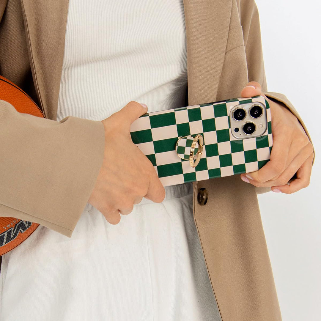 Turquoise Marble Hybrid Phone Case - DOKUTRONIX