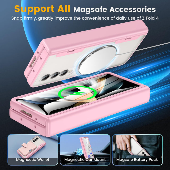 Caka Pink Fold6 Case with Hinge & Screen Protection - DOKUTRONIX