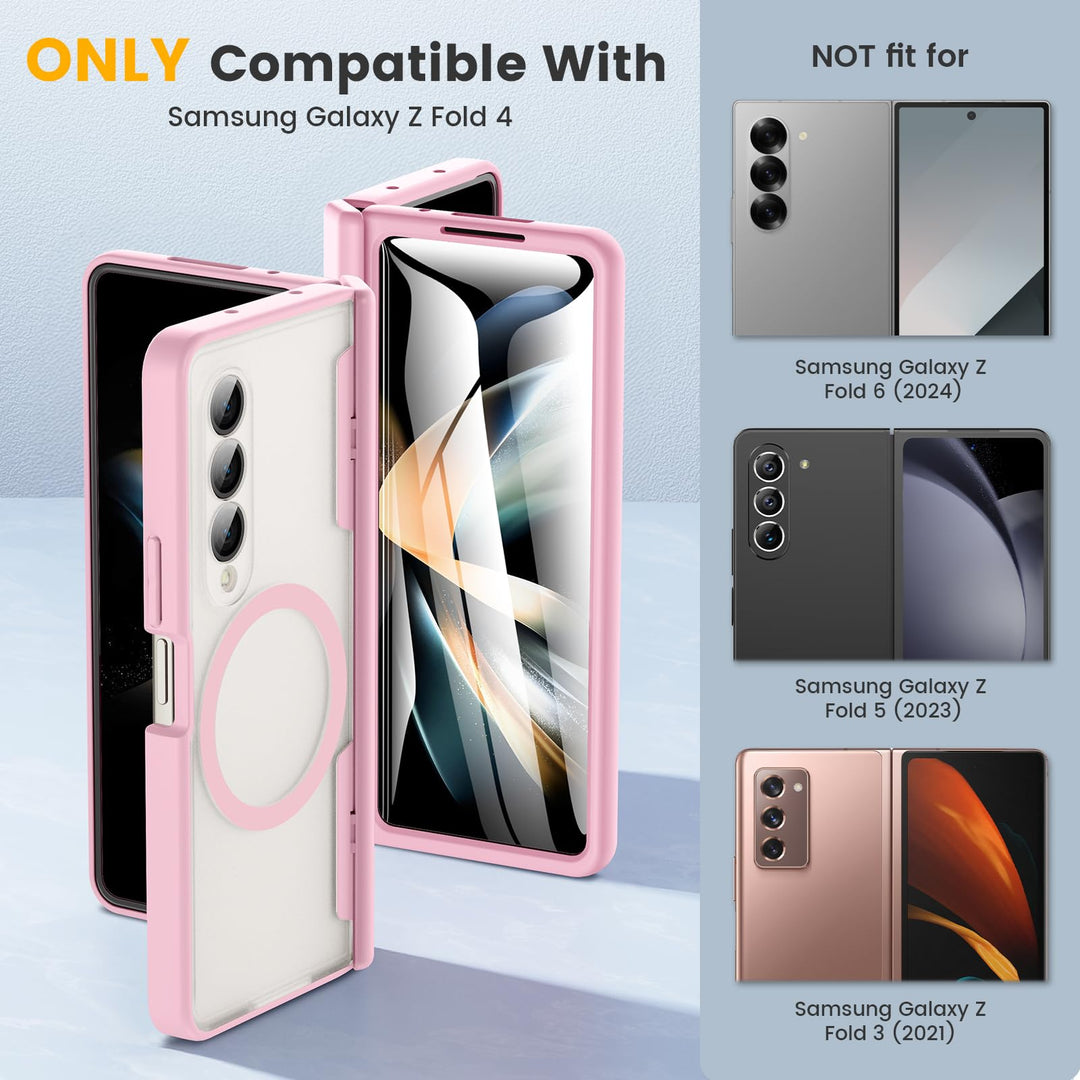 Caka Pink Fold6 Case with Hinge & Screen Protection - DOKUTRONIX