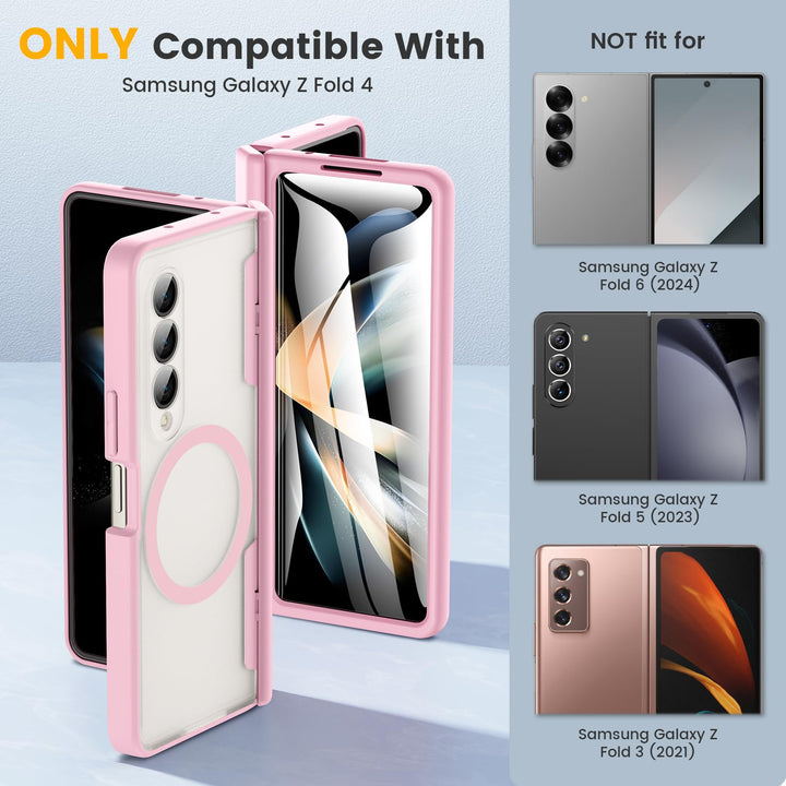 Caka Pink Fold6 Case with Hinge & Screen Protection - DOKUTRONIX