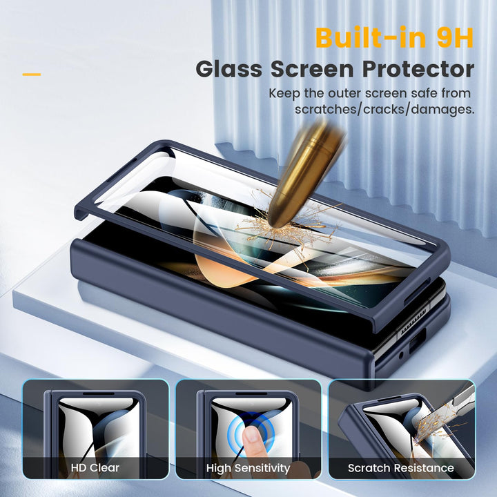 Caka Pink Fold6 Case with Hinge & Screen Protection - DOKUTRONIX