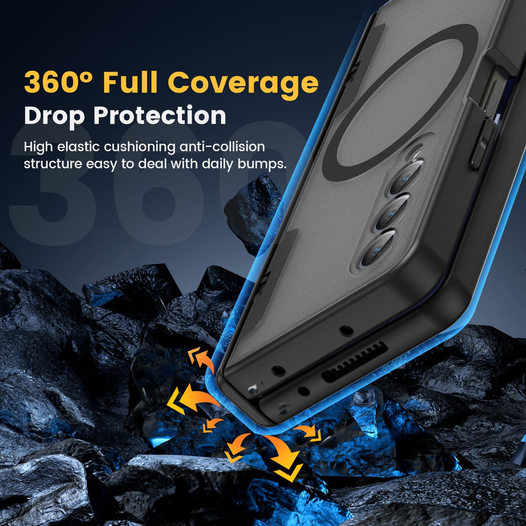 Caka Pink Fold6 Case with Hinge & Screen Protection - DOKUTRONIX