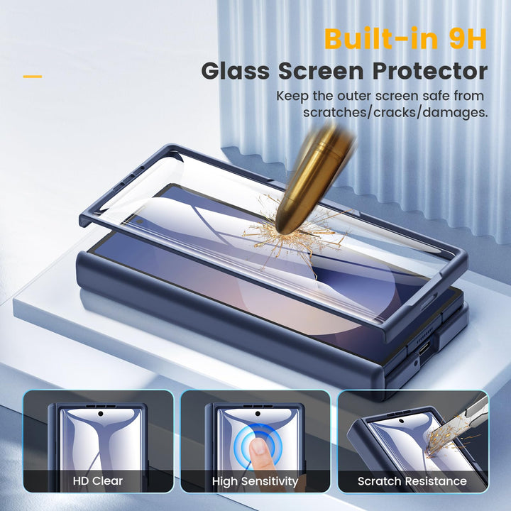 Caka Pink Fold6 Case with Hinge & Screen Protection - DOKUTRONIX