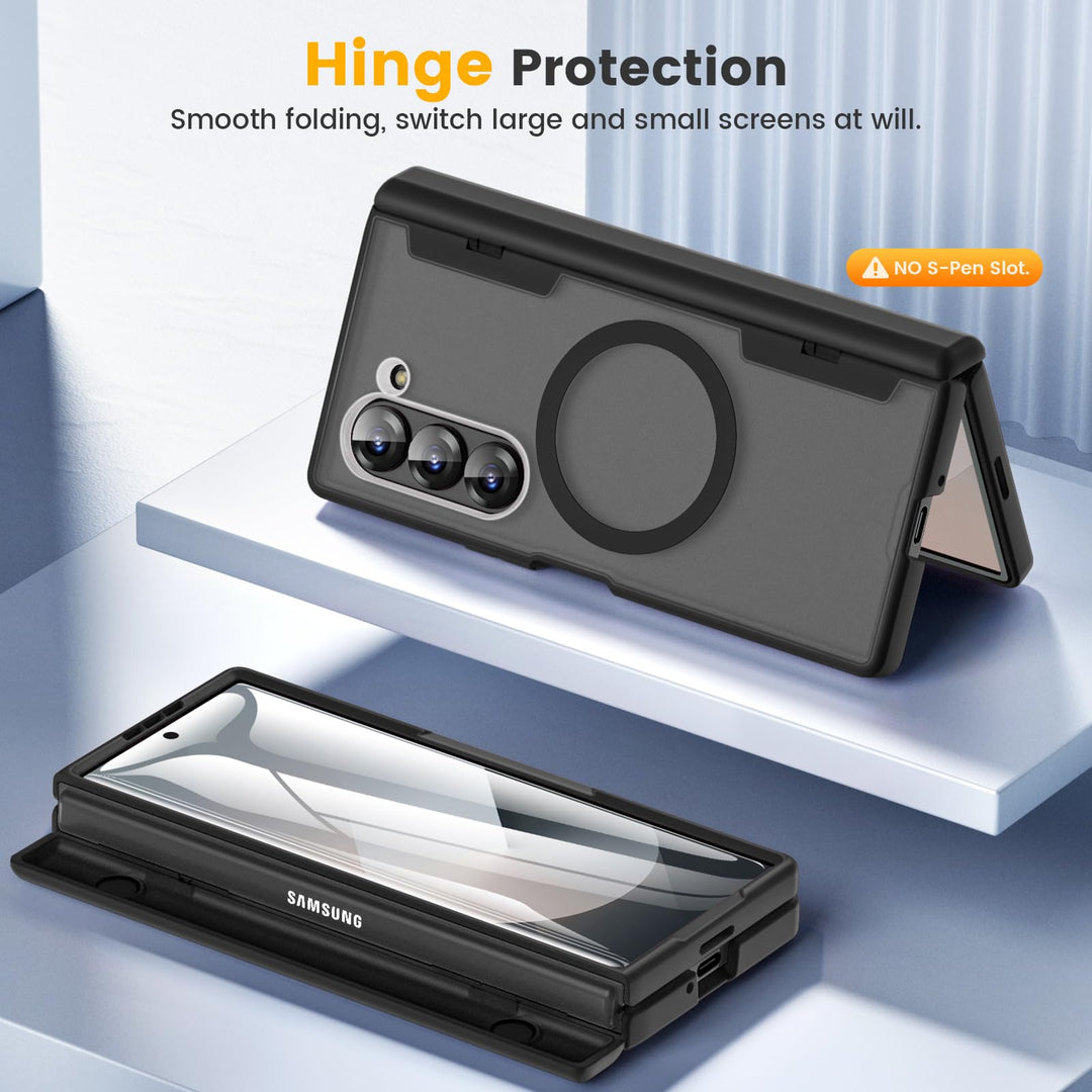 Caka Pink Fold6 Case with Hinge & Screen Protection - DOKUTRONIX