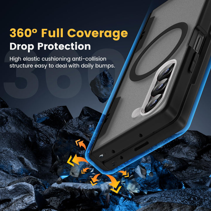 Caka Pink Fold6 Case with Hinge & Screen Protection - DOKUTRONIX