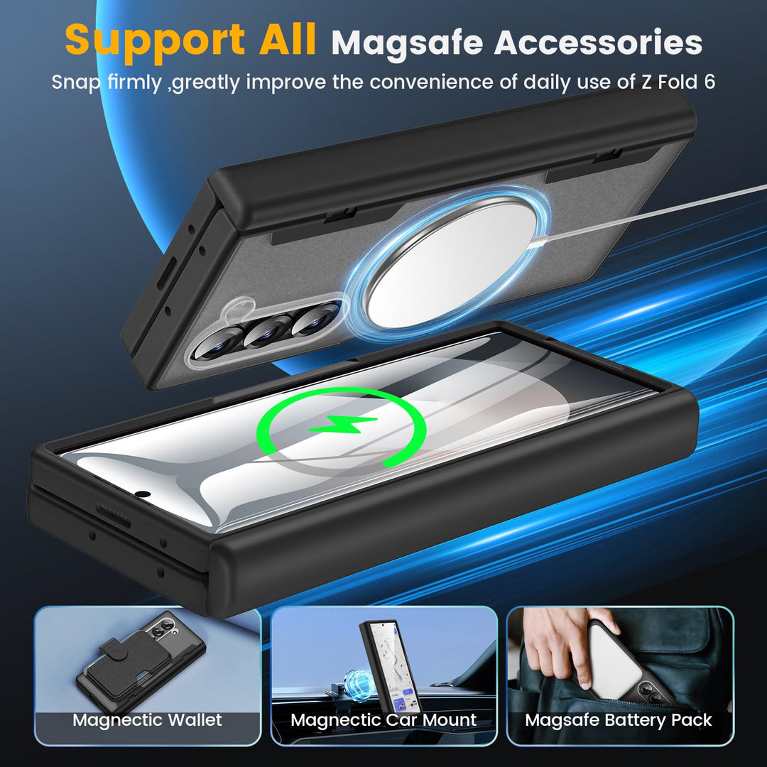 Caka Pink Fold6 Case with Hinge & Screen Protection - DOKUTRONIX