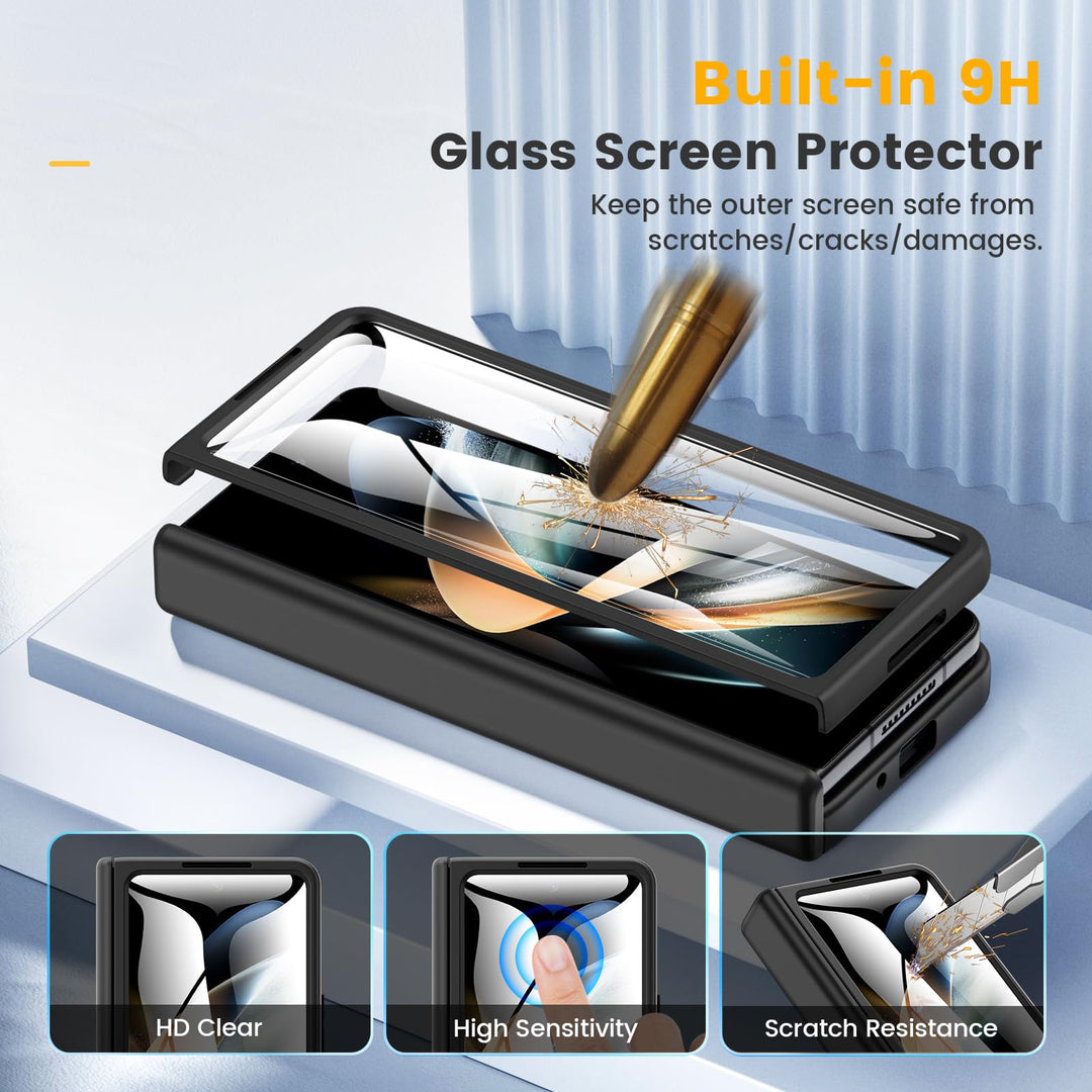 Caka Pink Fold6 Case with Hinge & Screen Protection - DOKUTRONIX