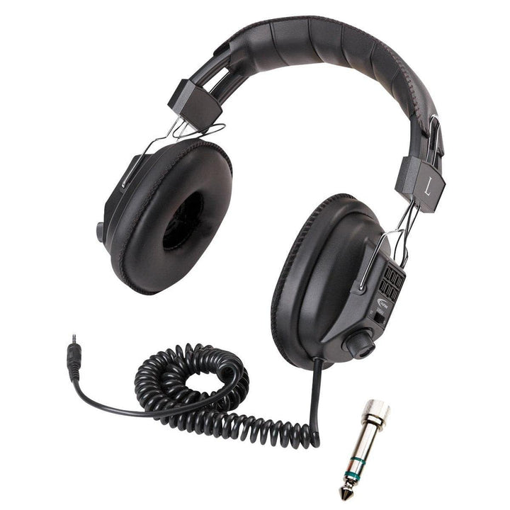 Califone 3068AV Dual Control Headphones - Black - DOKUTRONIX